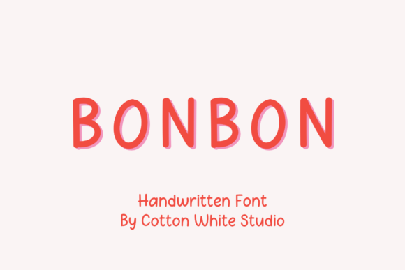 Bonbon: A Sweet Handwritten Font for Warm Brand Identities
