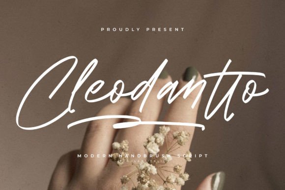 Cleodantto: A Graceful Script Font for Elegant Editorial Design