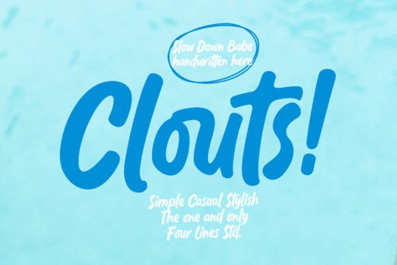 Clouts: A Refreshing Script Font for Modern Web Design Projects