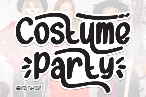 Costume Party: A Handwritten Font for Editorial Charm