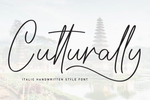 Culturally: A Fresh Script Amp Font for Modern Branding Projects