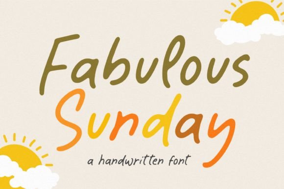 Fabulous Sunday: A Handwritten Font for Scroll-Stopping Digital Campaigns