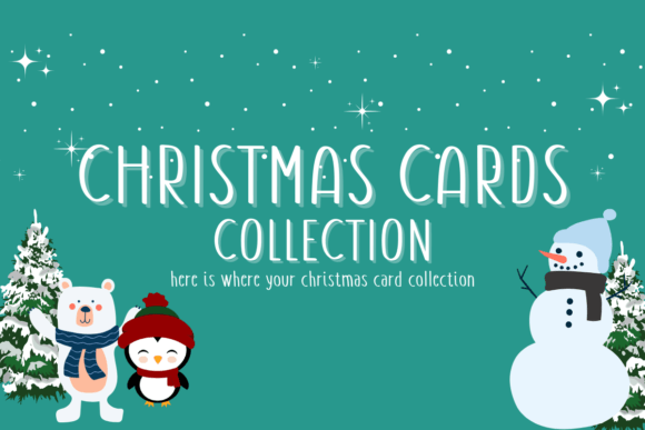 Happy Christmas Cards Collection: A Versatile Handwritten Font for Crafters & Sellers