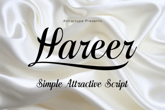 Hareer: How a Simple Script Font Can Elevate Your Campaign Visuals