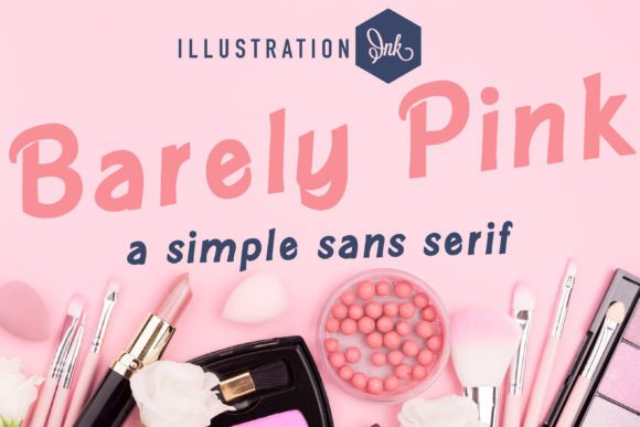 How Barely Pink Adds Personality to Campaign Typography