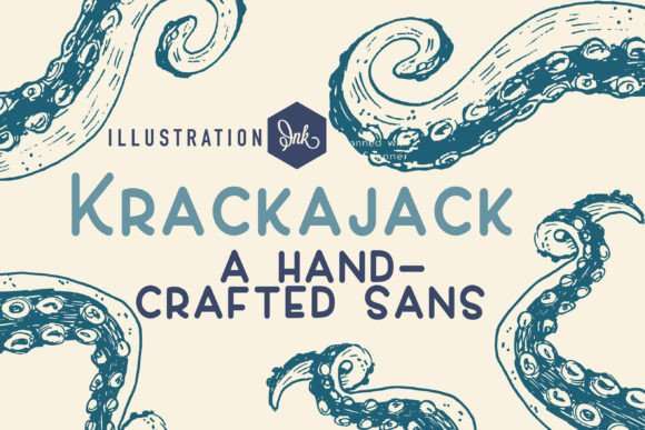 Krackajack: A Handcrafted Font That Elevates Small Business Branding