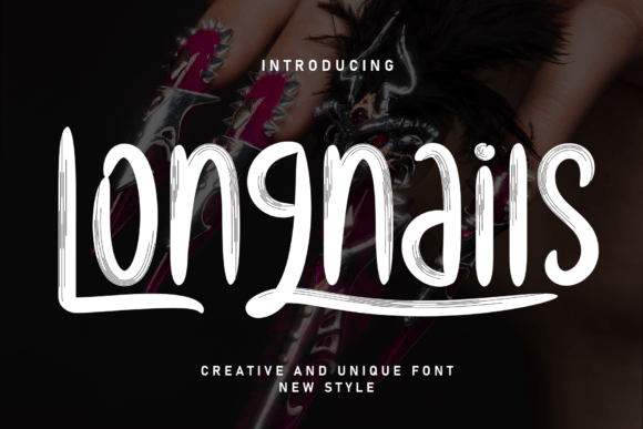 Longnails: A Sweet Script Font That Elevates Campaign Visuals