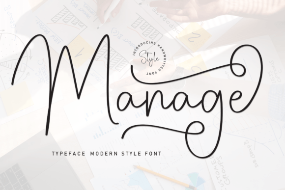 Manage Font: Elevating Brand Identity with a Handwritten Touch