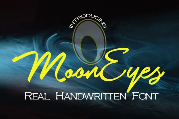 Mooneyes: A Refined Script Font That Elevates Small Business Branding