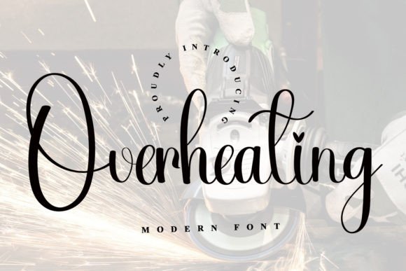 Overheating Font: A Stylish Boost for Small Business Branding