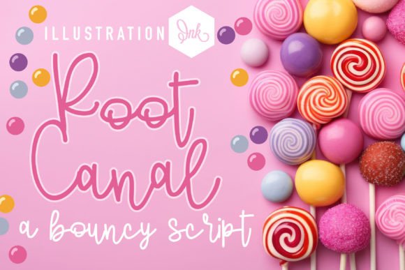 Root Canal Font: A Handwritten Script for Dynamic Campaign Visuals