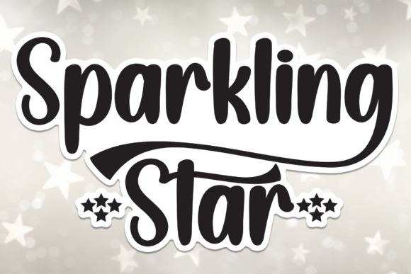 Sparkling Star: A Designer’s Go-To Script Font for Elegant Branding