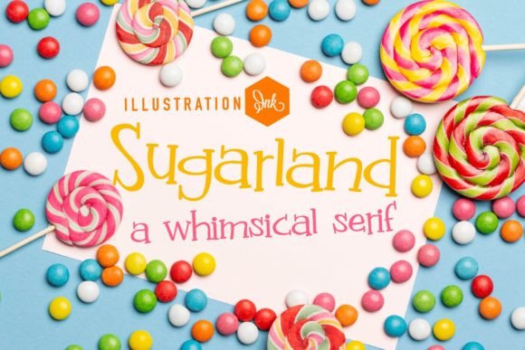 Sugarland: A Handwritten Serif Font for Thoughtful Editorial Design