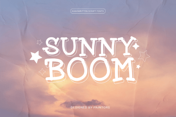 Sunny Boom: A Handmade Script Font for Elegant Branding