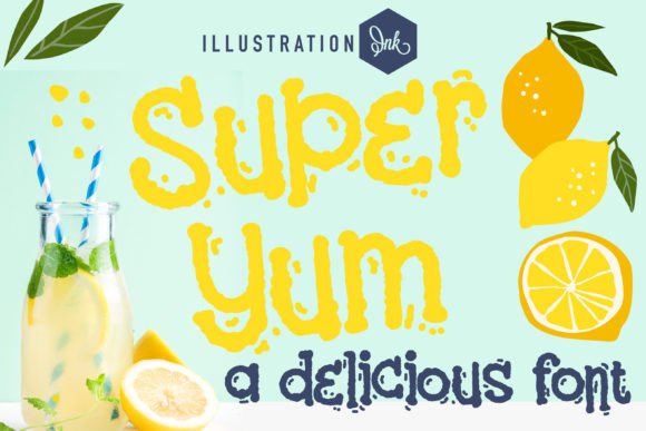 Super Yum: A Handcrafted Font That Brings Personality to Your Pages