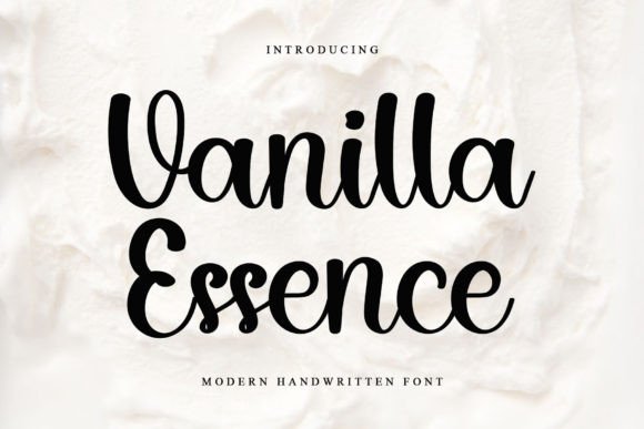 Vanilla Essence: A Handwritten Font with Timeless Editorial Appeal